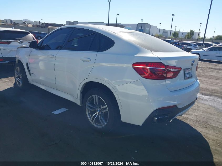 2019 BMW X6 Sdrive35I VIN: 5UXKU0C59K0S97372 Lot: 40612067