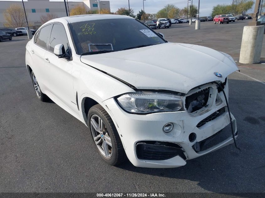 VIN 5UXKU0C59K0S97372 2019 BMW X6, Sdrive35I no.1