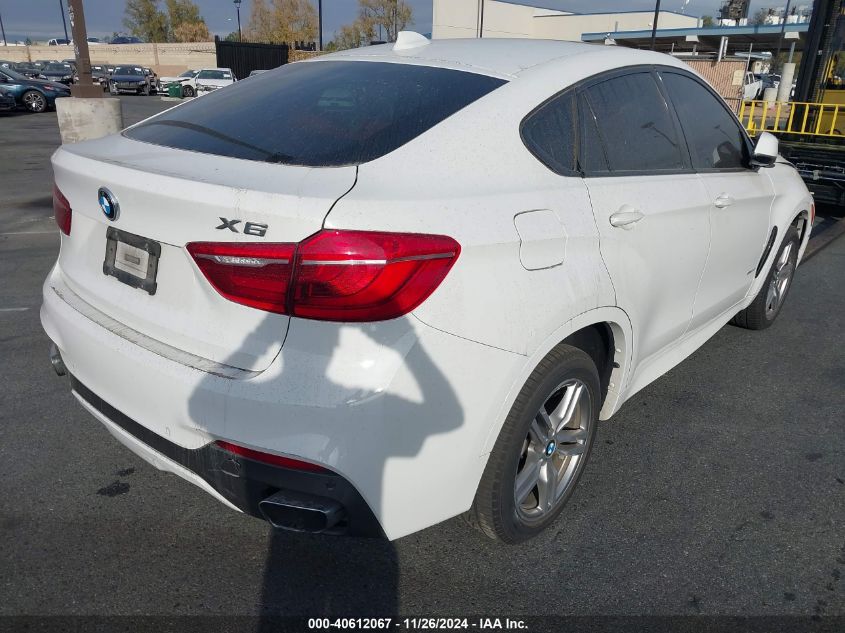 VIN 5UXKU0C59K0S97372 2019 BMW X6, Sdrive35I no.4