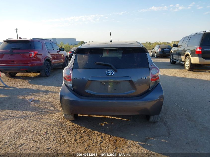 2013 Toyota Prius C Two VIN: JTDKDTB32D1552914 Lot: 40612085