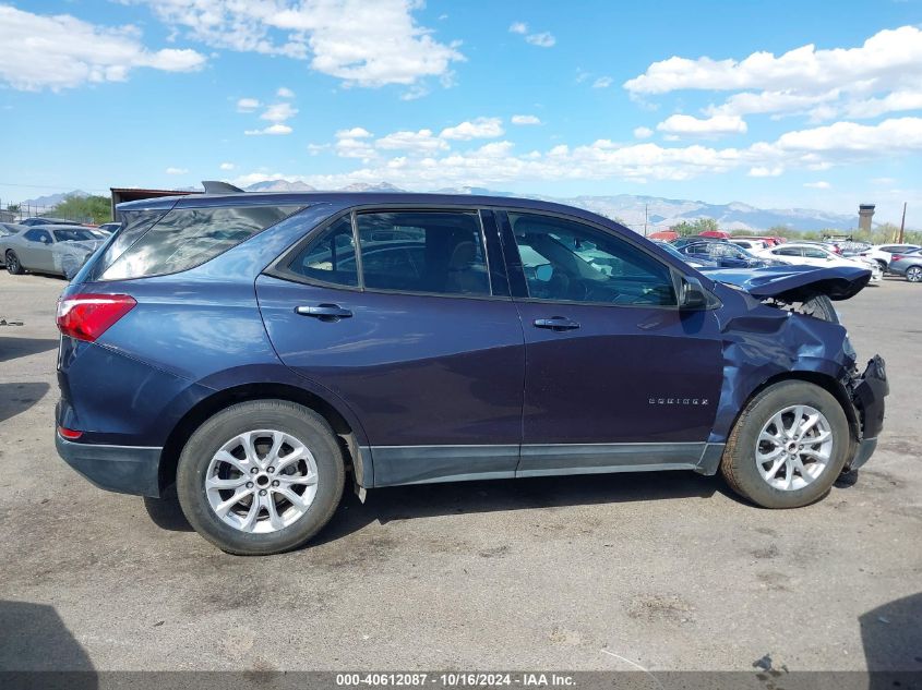 2018 Chevrolet Equinox Ls VIN: 3GNAXHEV5JS513846 Lot: 40612087