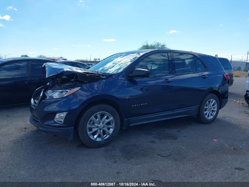 2018 Chevrolet Equinox Ls VIN: 3GNAXHEV5JS513846 Lot: 40612087