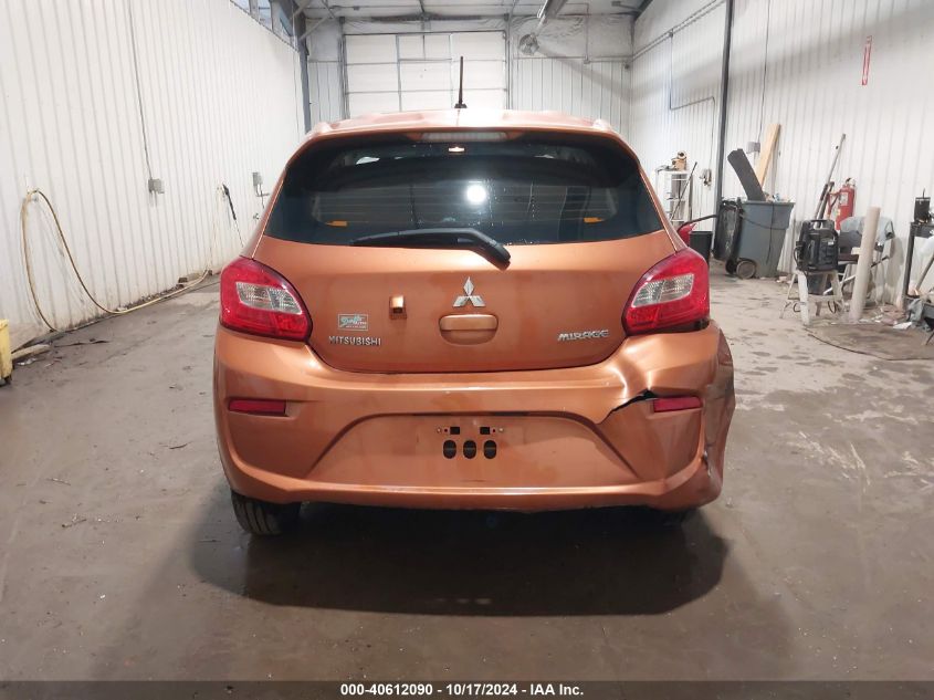 2018 Mitsubishi Mirage Es VIN: ML32A3HJ1JH014905 Lot: 40612090