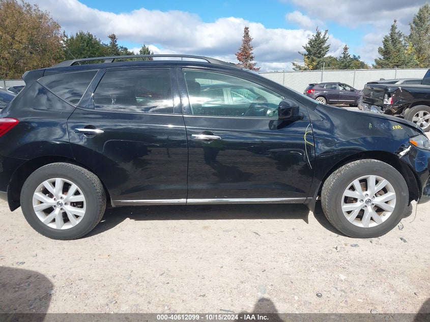 2012 Nissan Murano Sl VIN: JN8AZ1MW3CW216591 Lot: 40612099