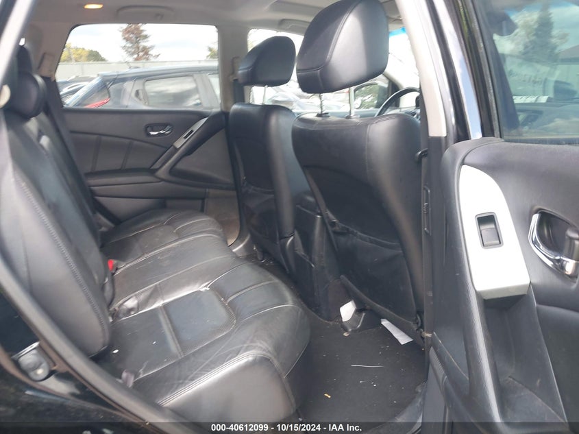 2012 Nissan Murano Sl VIN: JN8AZ1MW3CW216591 Lot: 40612099