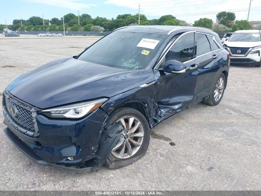 2022 Infiniti Qx50 Essential Awd VIN: 3PCAJ5CB3NF119780 Lot: 40612101