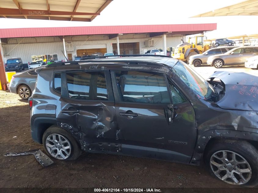 2017 Jeep Renegade Latitude Fwd VIN: ZACCJABB2HPE53637 Lot: 40612104