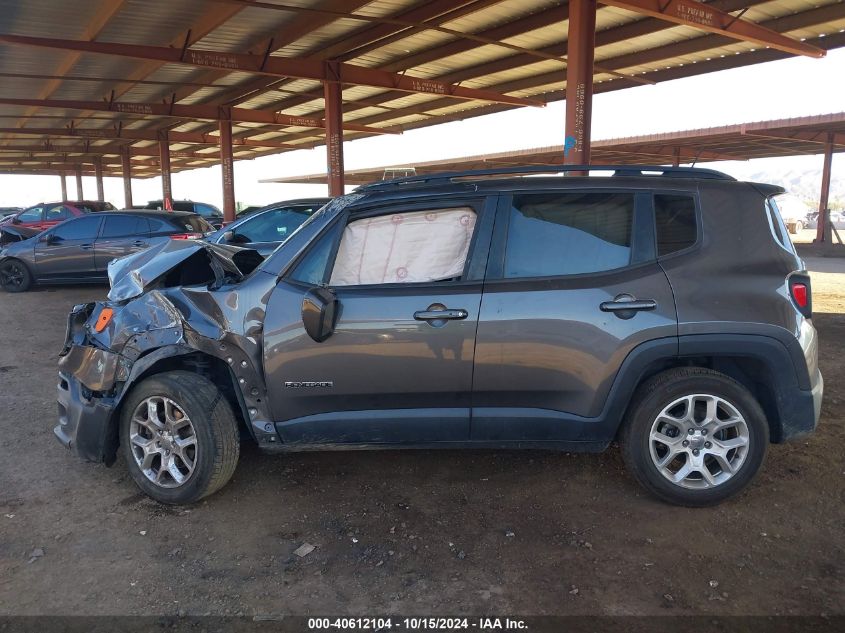 2017 Jeep Renegade Latitude Fwd VIN: ZACCJABB2HPE53637 Lot: 40612104