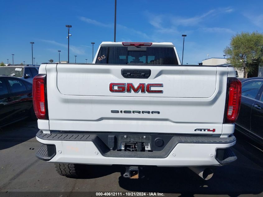 2022 GMC Sierra 2500Hd 4Wd Standard Bed At4 VIN: 1GT49PEY6NF272460 Lot: 40612111