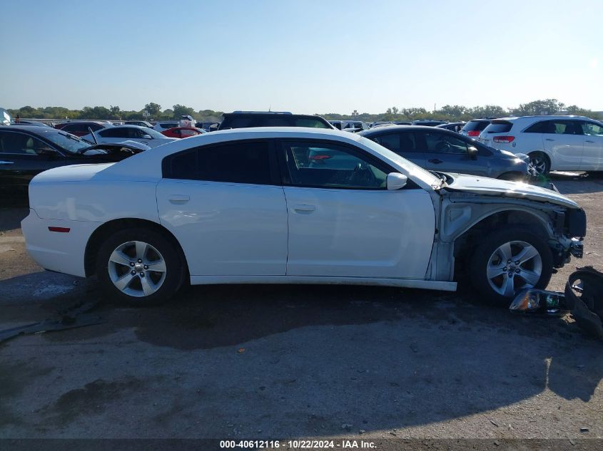 2014 Dodge Charger Se VIN: 2C3CDXBG3EH323454 Lot: 40612116