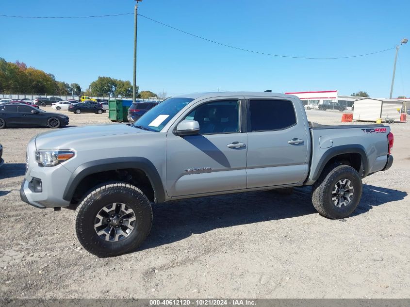 2019 Toyota Tacoma Trd Off Road VIN: 5TFCZ5AN0KX176180 Lot: 40612120