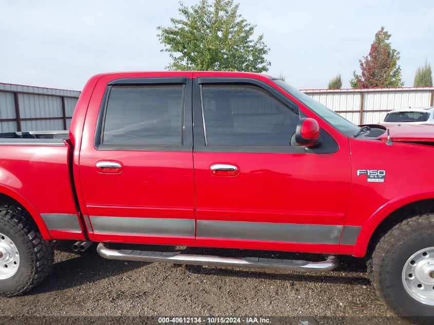 2001 Ford F-150 King Ranch Edition/Lariat/Xlt VIN: 1FTRW08L51KE30598 Lot: 40612134