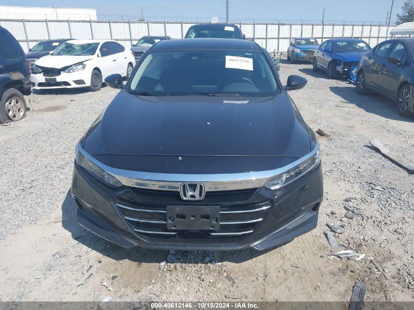 2021 Honda Accord Lx VIN: 1HGCV1F17MA059973 Lot: 40612146