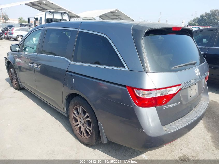 2012 Honda Odyssey Ex VIN: 5FNRL5H45CB046156 Lot: 40612150