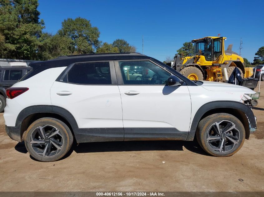 2021 Chevrolet Trailblazer Awd Rs VIN: KL79MUSLXMB143944 Lot: 40612156