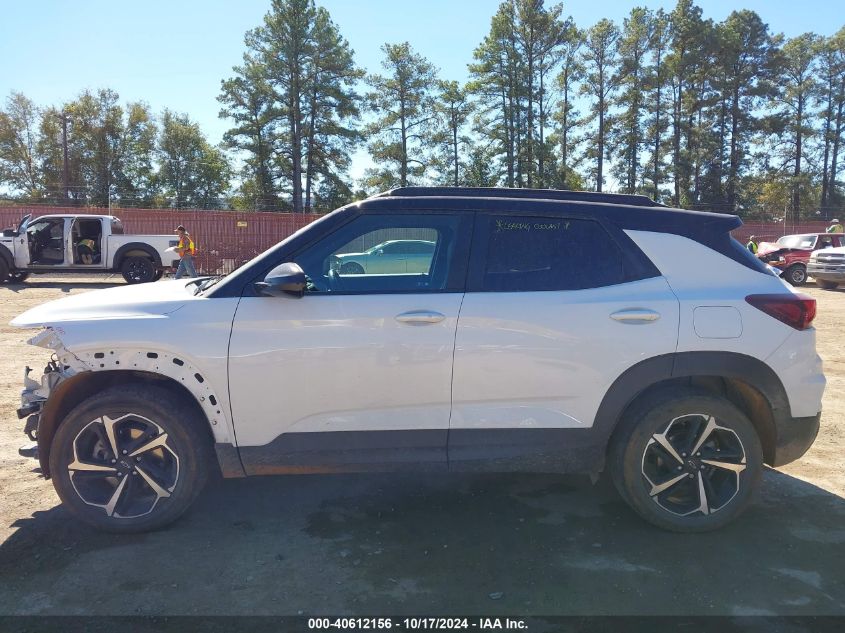 2021 Chevrolet Trailblazer Awd Rs VIN: KL79MUSLXMB143944 Lot: 40612156