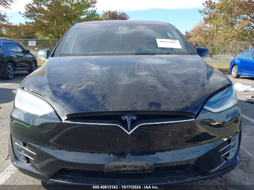 2019 Tesla Model X 100D/75D/Long Range VIN: 5YJXCAE27KF205129 Lot: 40612163