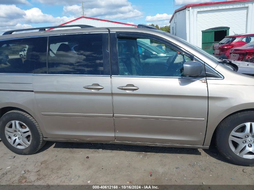 2007 Honda Odyssey Ex-L VIN: 5FNRL38777B062721 Lot: 40612168