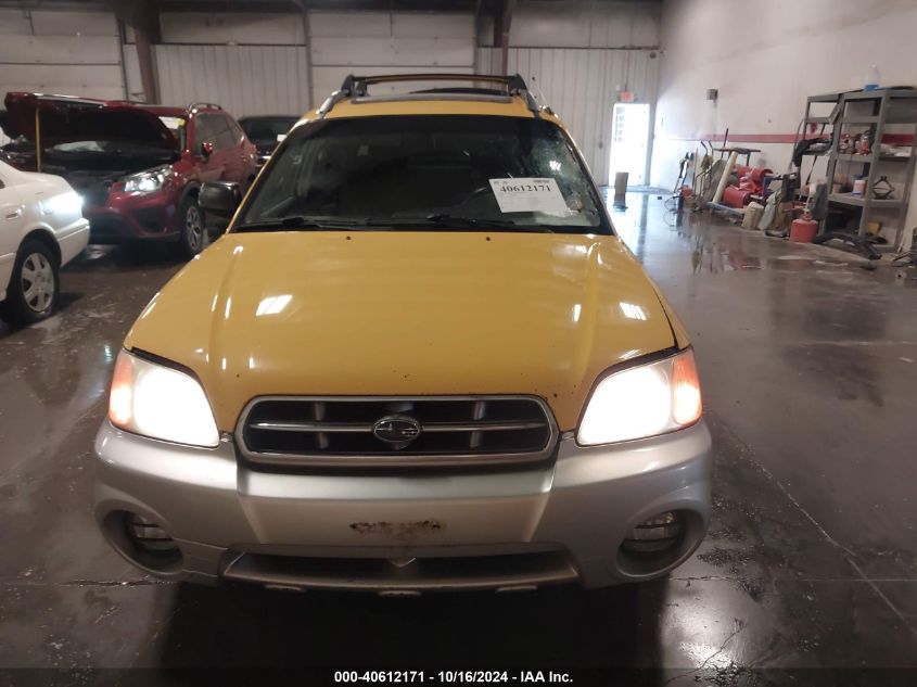 2003 Subaru Baja Sport VIN: 4S4BT62C337114530 Lot: 40612171