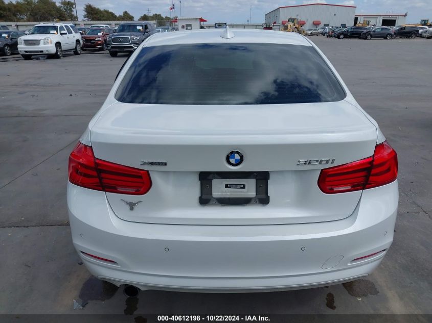 2016 BMW 320I xDrive VIN: WBA8A3C53GK689648 Lot: 40612198