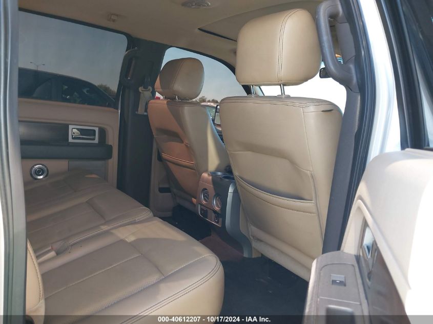 2012 Ford F-150 Lariat VIN: 1FTFW1EF8CFC93868 Lot: 40612207