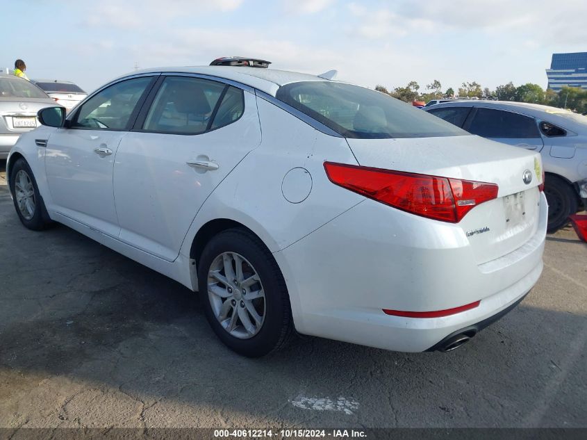 2013 Kia Optima Lx VIN: KNAGM4A74D5371531 Lot: 40612214