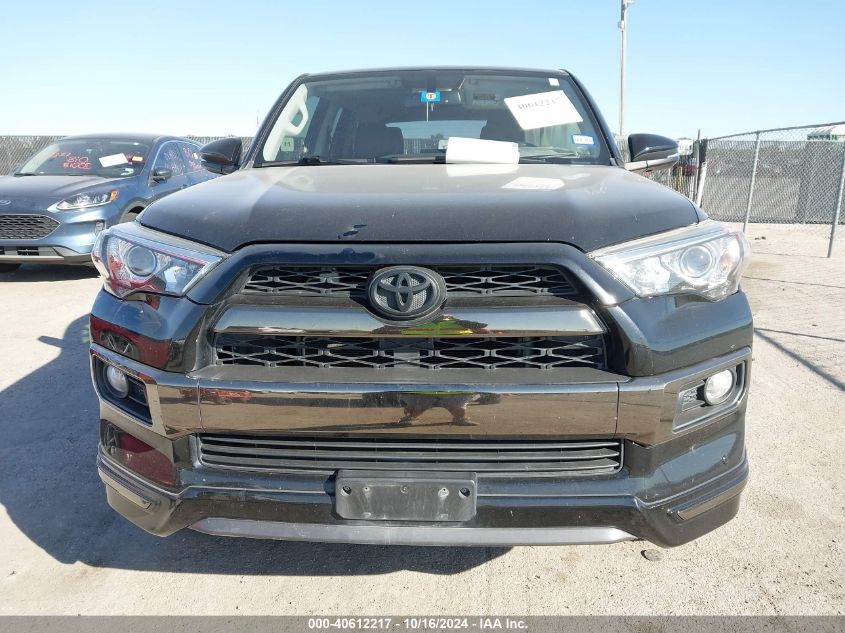 2019 Toyota 4Runner Limited Nightshade VIN: JTEBU5JR9K5642497 Lot: 40612217