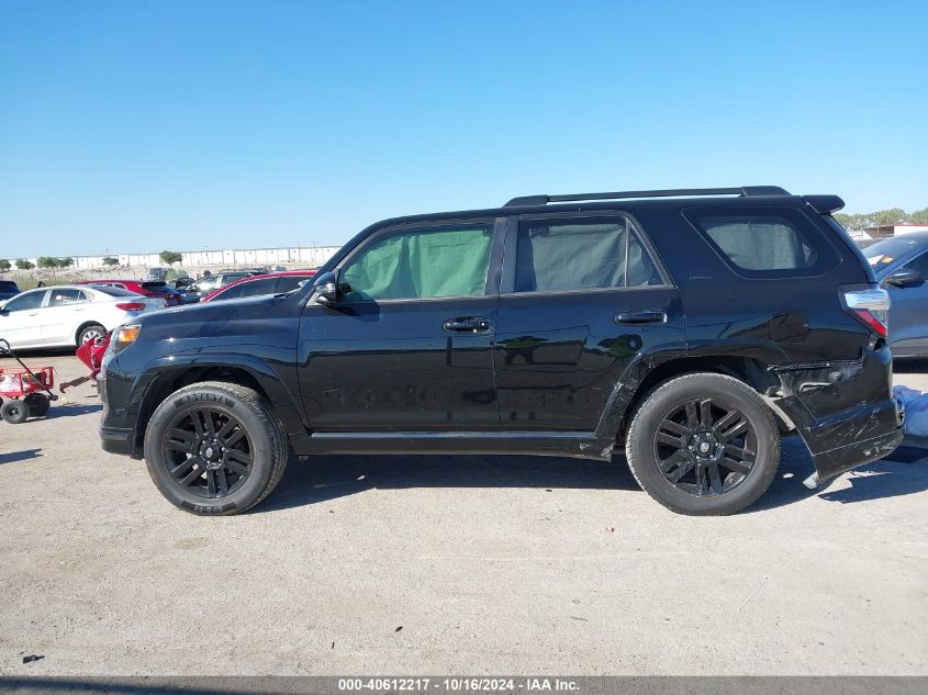 2019 Toyota 4Runner Limited Nightshade VIN: JTEBU5JR9K5642497 Lot: 40612217