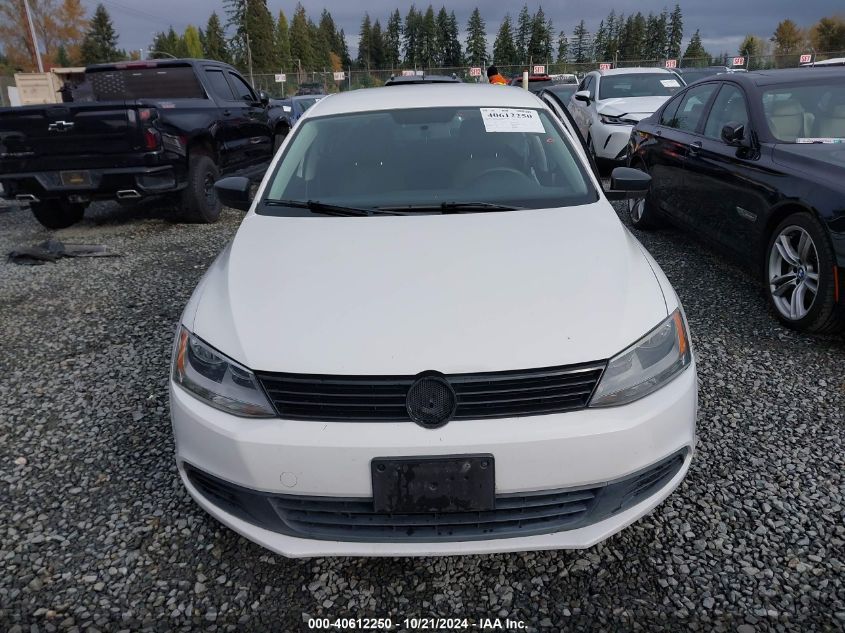 2012 Volkswagen Jetta 2.0L S VIN: 3VW2K7AJ6CM397876 Lot: 40612250