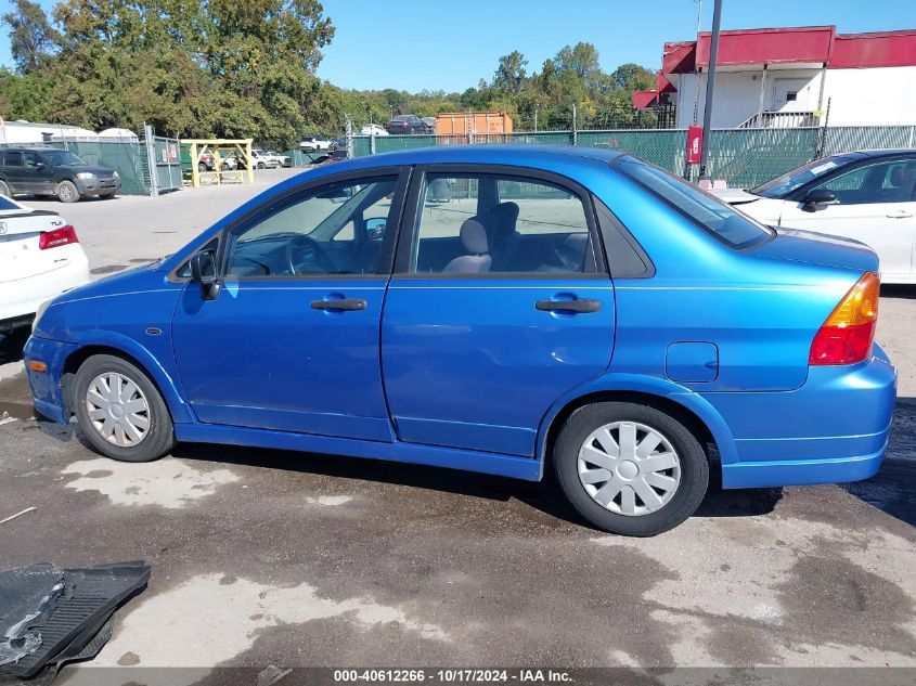 2003 Suzuki Aerio Gs/S VIN: JS2RA41SX35171394 Lot: 40612266