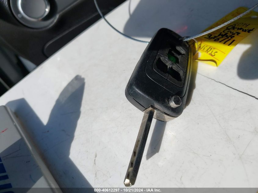 2014 Chevrolet Cruze Lt VIN: 1G1PK5SB7E7376111 Lot: 40612297