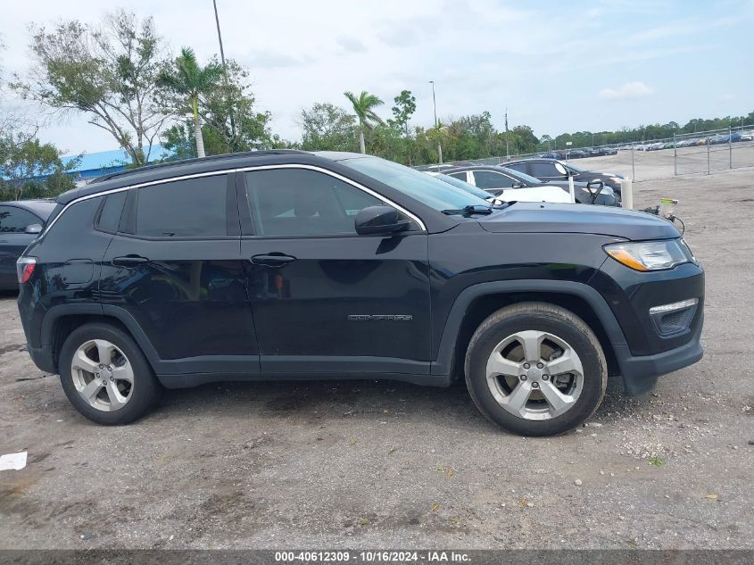 2019 Jeep Compass Latitude Fwd VIN: 3C4NJCBB9KT856292 Lot: 40612309