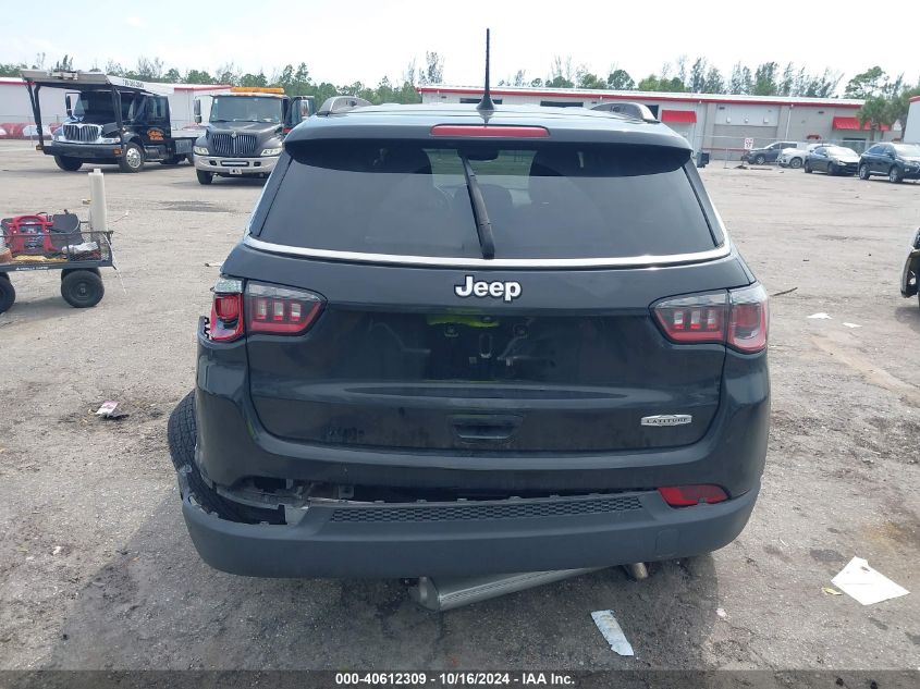 2019 Jeep Compass Latitude Fwd VIN: 3C4NJCBB9KT856292 Lot: 40612309