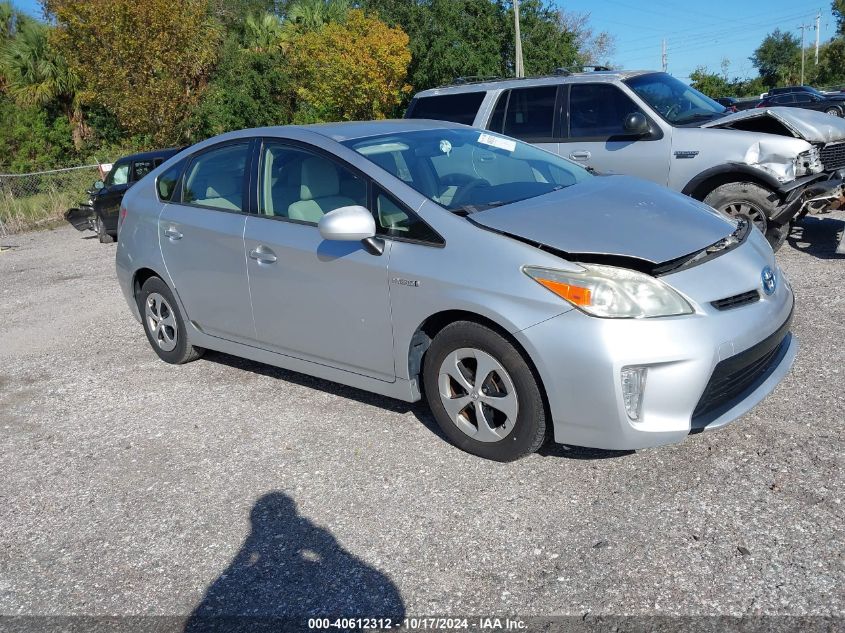 2013 Toyota Prius Three VIN: JTDKN3DU0D5652957 Lot: 40612312