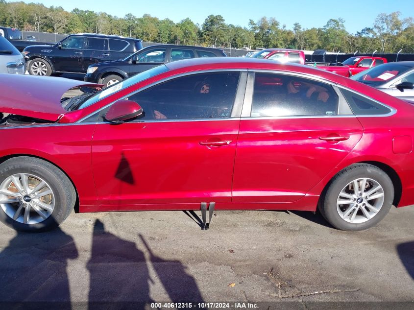 2016 Hyundai Sonata Se VIN: 5NPE24AF0GH355497 Lot: 40612315