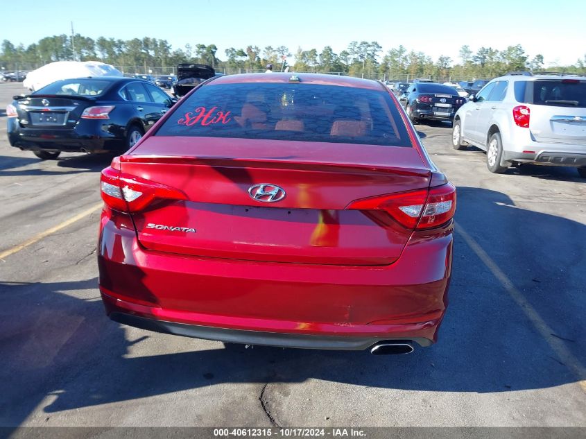 2016 HYUNDAI SONATA SE - 5NPE24AF0GH355497