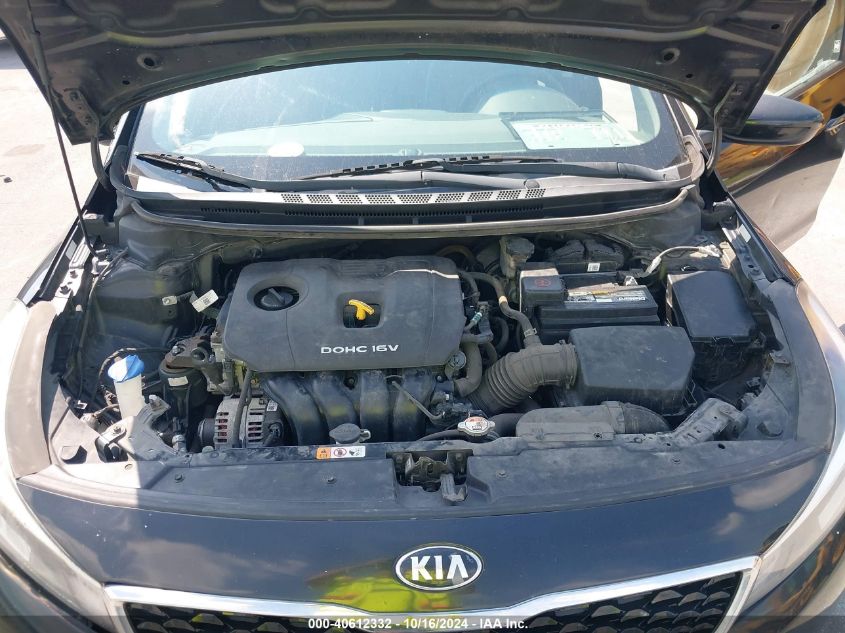 2018 Kia Forte Lx VIN: 3KPFK4A71JE168939 Lot: 40612332