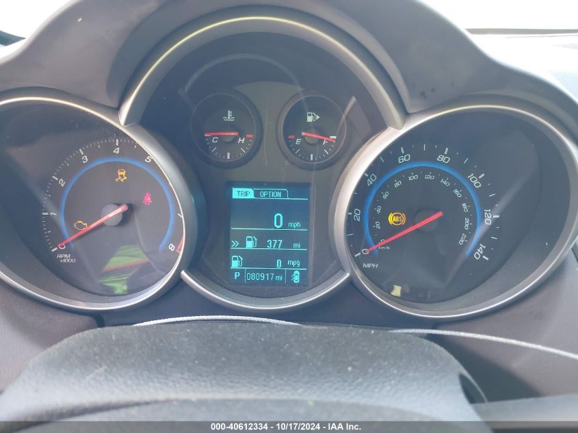 2015 Chevrolet Cruze 2Lt Auto VIN: 1G1PE5SB7F7296283 Lot: 40612334