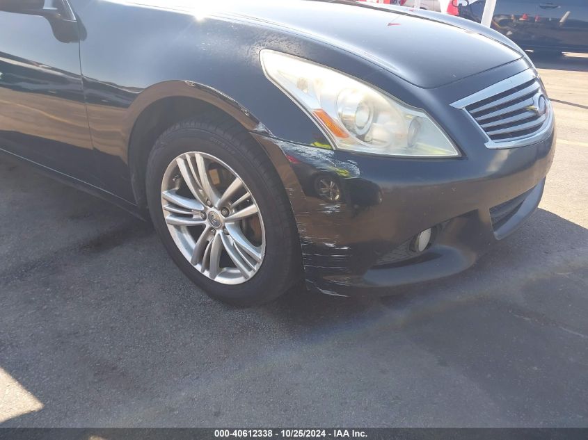 2012 Infiniti G37X VIN: JN1CV6AR7CM672961 Lot: 40612338