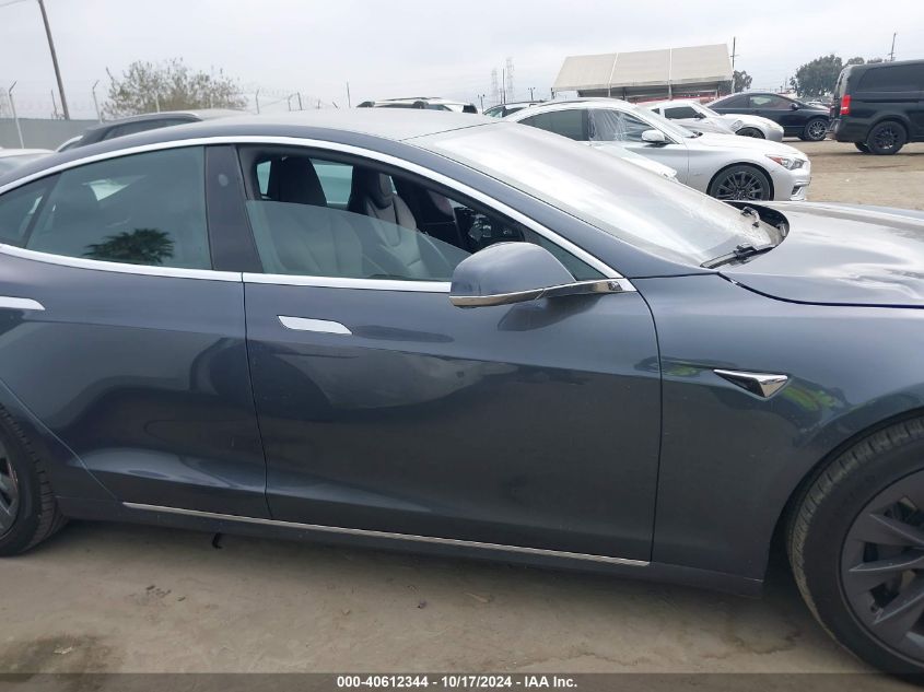 2018 Tesla Model S 100D/75D/P100D VIN: 5YJSA1E23JF295619 Lot: 40612344