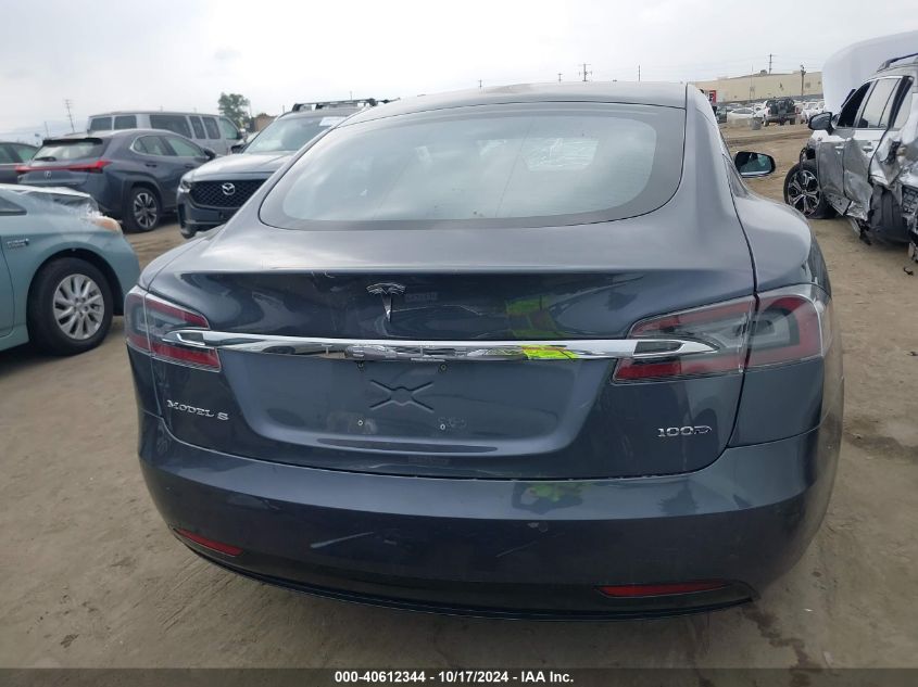 2018 Tesla Model S 100D/75D/P100D VIN: 5YJSA1E23JF295619 Lot: 40612344