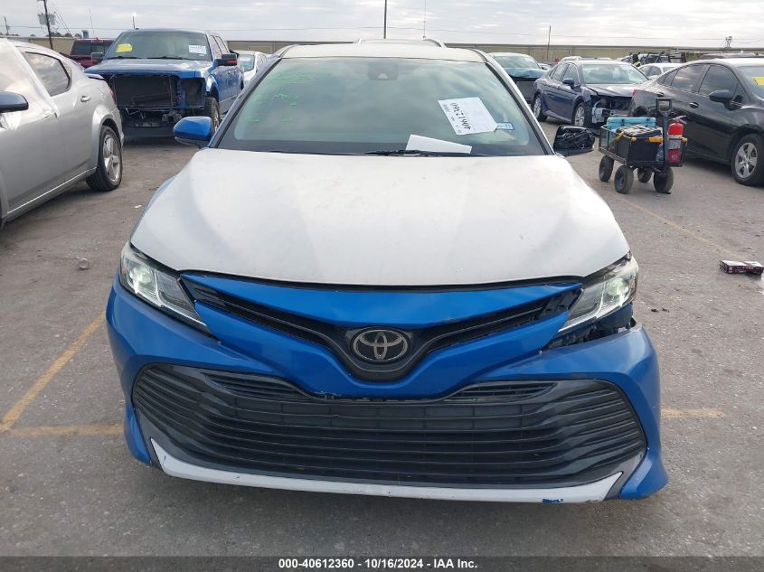 2019 Toyota Camry Le VIN: 4T1B11HK7KU255883 Lot: 40612360