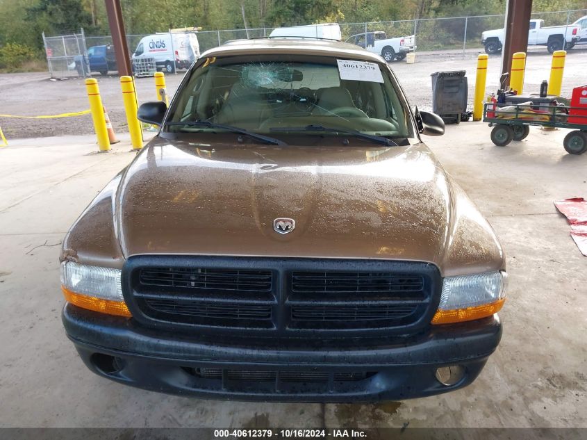 2000 Dodge Durango VIN: 1B4HR28ZXYF229346 Lot: 40612379