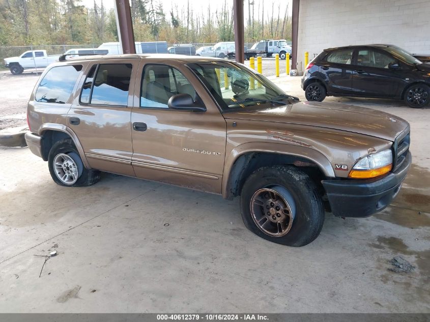 2000 Dodge Durango VIN: 1B4HR28ZXYF229346 Lot: 40612379