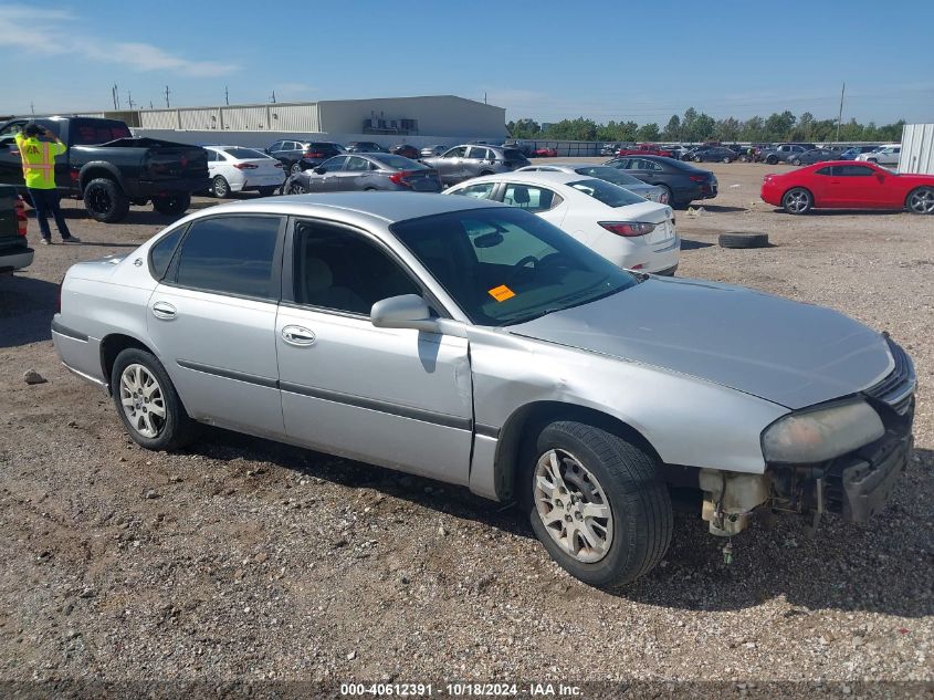 2002 Chevrolet Impala VIN: 2G1WF52E029360272 Lot: 40612391