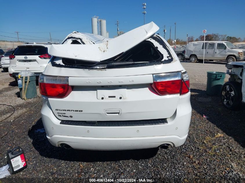 2013 Dodge Durango Sxt VIN: 1C4RDJAG1DC669976 Lot: 40612404