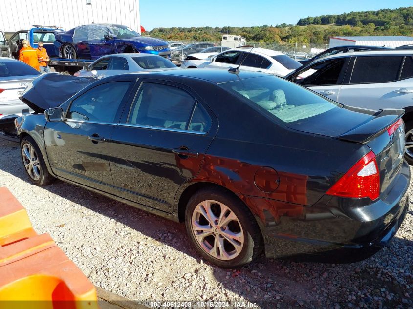 2012 Ford Fusion Se VIN: 3FAHP0HA7CR428122 Lot: 40612408