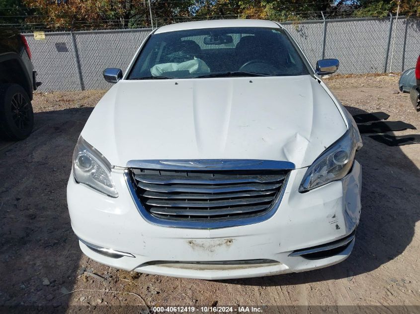 2013 Chrysler 200 Limited VIN: 1C3CCBCG6DN574222 Lot: 40612419