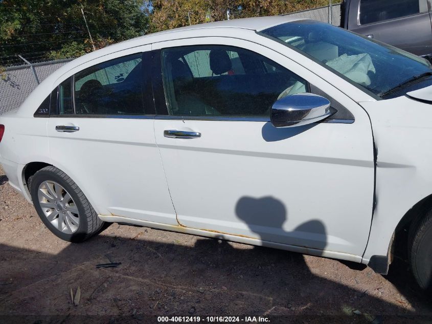 2013 Chrysler 200 Limited VIN: 1C3CCBCG6DN574222 Lot: 40612419