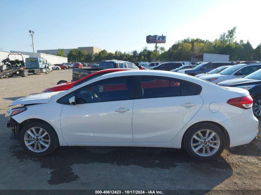 2017 Kia Forte Lx VIN: 3KPFL4A78HE149134 Lot: 40612423